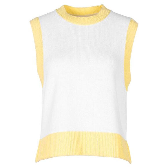 NEW Anthropology Barbour Knit Vest, Jumper Sweater, Sz US 8 - Picture 2 of 15